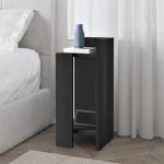 TopMebel Нощно шкафче Elos TopMebel меламин дясно модул в черен дървесен цвят 25x27x60cm