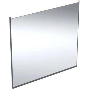 Geberit Option - Огледало със LED осветление и отопление, 75x70 см, матово черно 502.782. 14.1 (502.782.14.1)