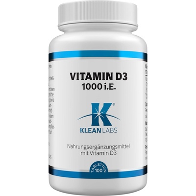 KLEAN LABS Витамин d3 1000 iu - 100 таблетки