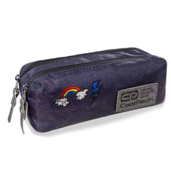 Image 1 of COOLPACK Cool Pack - Несесер с два ципа Edge Sparkling Badges Jeans