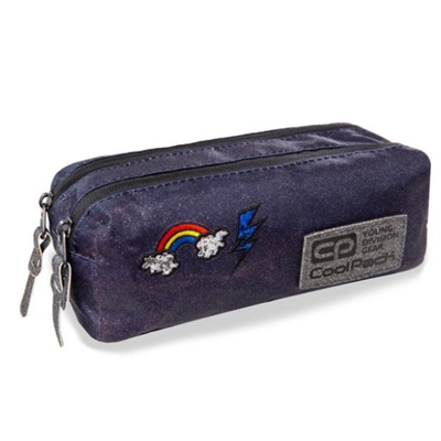COOLPACK Cool Pack - Несесер с два ципа Edge Sparkling Badges Jeans