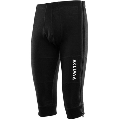 Aclima WarmWool 3/4 summit longs Man Jet Black