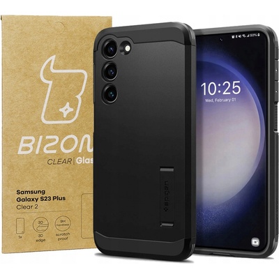 Púzdro SPIGEN TOUGH ARMOR GALAXY S23+ PLUS čierne
