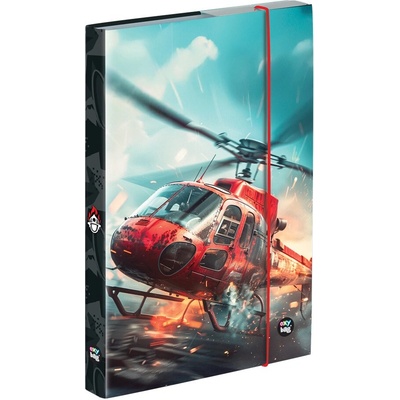 OxyBag Box na zošity A5 Hasiči