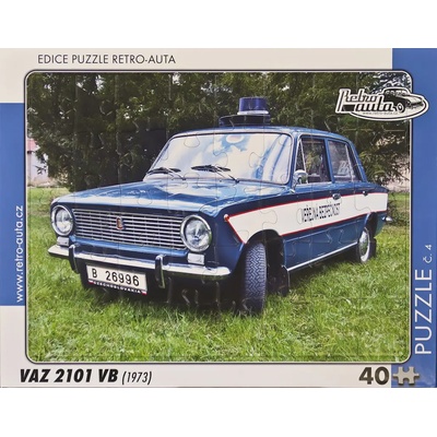 Retro cars - Puzzle VAZ 2101 VB (1973) - 40 - 99 piese