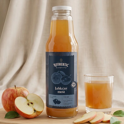Authentic Jablečný mošt 100% 750ml