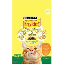 Friskies Indoor Cat s kuřecím a zeleninou 10 kg