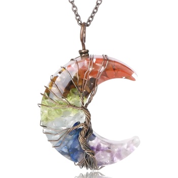 HARAHU Колие Halfmoon - Многоцветен KP32591 (32591)