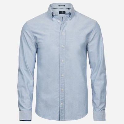 TeeJays košeľa Oxford slim fit svetlomodrá