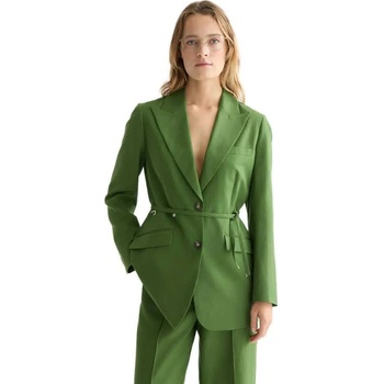 Scotch & Soda Сако Scotch & soda U9G01338T Linen blazer - Green (Garden Green)