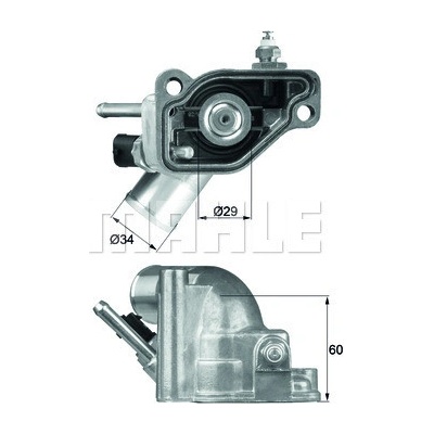 Termostat, chladivo MAHLE TI 5 92