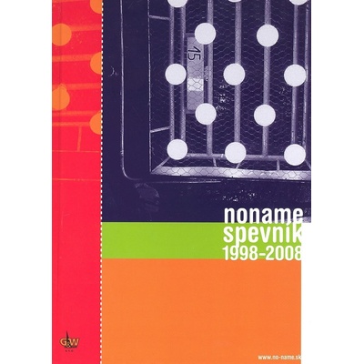No Name Spevník 1998–2008 Zpěvník – Zboží Dáma