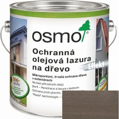Osmo Natural Oil Woodstain Effect 1143 Onyx-Silver - Защитно лазурно масло ефект 25л (4066)