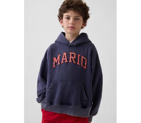 GAP & Super Mario tmavomodrá