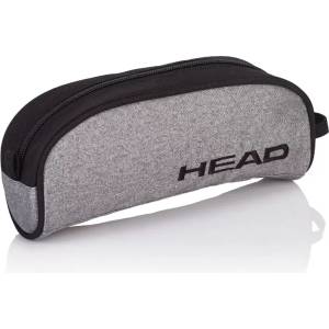 HEAD Ученически несесер Head Grey & Black, 23 х 11 х 5 см