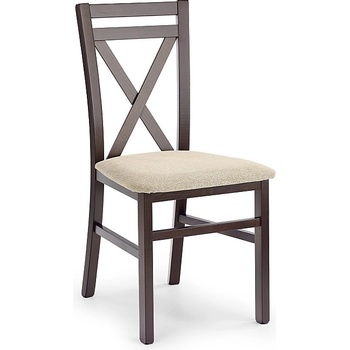 Halmar Трапезен стол DARIUSZ тъмен орех / дамаска Vila 2