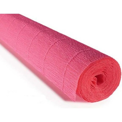 Italský krepový papír Cartotecnica Rossi 180g (50 x 250cm) - růžová 551