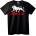 NOONEBRAND Тениска Лъв ВИС-2 - XS, Black