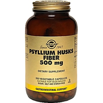Image 1 of Solgar Хранителна добавкам Фибри , Solgar Psyllium Husks Fibre 500mg Veg. 200s