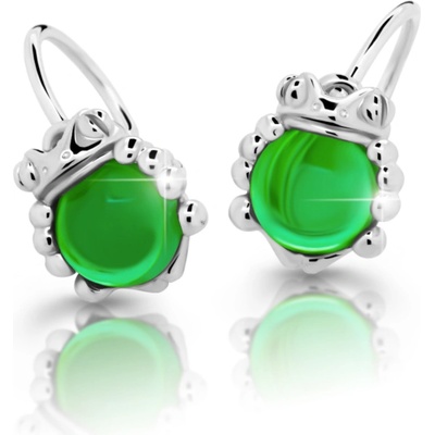 Cutie Jewellery dětské naušnice C3758-B green