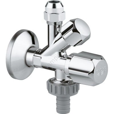 GROHE 22035000 - Комбиниран ъглов вентил universal dn 15 лъскав хром (gh0075)