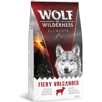 Wolf of Wilderness 5х1кг Adult Fiery Volcanoes Wolf of Wilderness, суха храна за кучета с агнешко