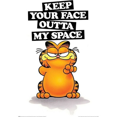 Plagát, Obraz - Garfield - Keep Your Face, 61 × 91.5 cm
