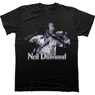 Neil Diamond Singing čierna
