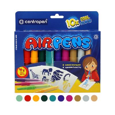 CENTROPEN 1500/10 COOL Foukací fixy sada na papír - 10 barev