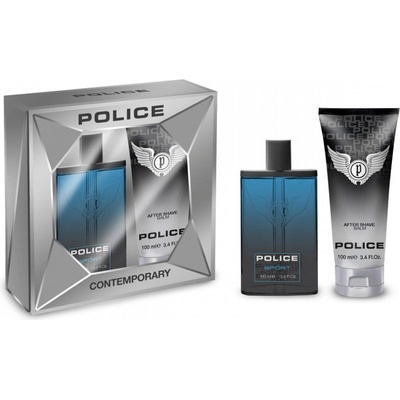 Police Sport EDT 100 ml + balzám po holení 100 ml dárková sada