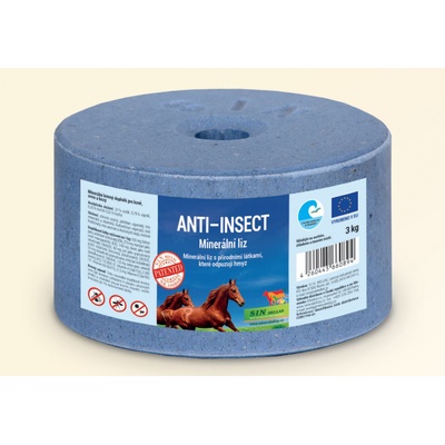 S.I.N. Hellas Anti Insect minerálny liz s prírodnými látkami ktoré odpudzujú hmýz 3 kg