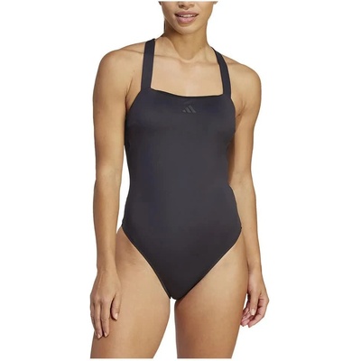 Adidas Бански костюм Adidas Iconisea Premium swimsuit - Black (Black / White)