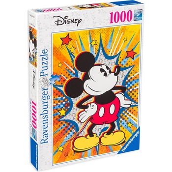 Ravensburger Пъзел Ravensburger от 1000 части - Ретро Мики (15391)
