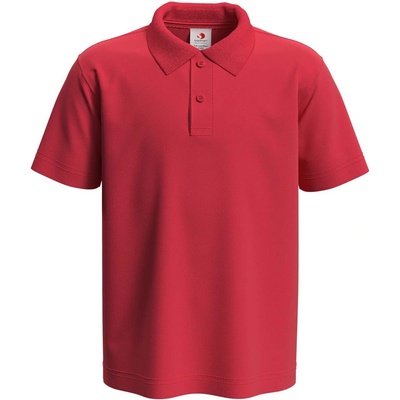 Stedman classic polo st3200 / Детска поло тениска - аленочервена xl (st3200srexl)