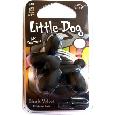 Little Dog Black Velvet