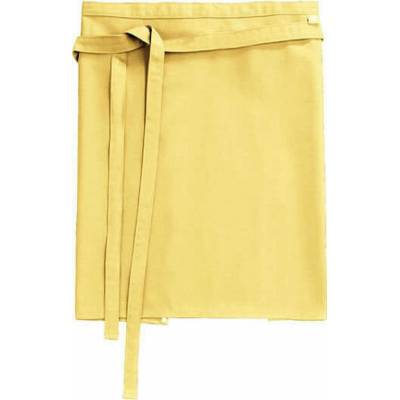 CG Workwear Gastro zástěra Roma odolná proti pomačkání 50 x 78 cm: žlutá světlá 50 x 78 cm CGW123