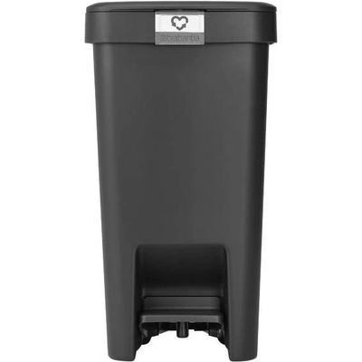 Brabantia 10 л тъмно сив кош за смет с педал Brabantia от серия StepUp (1008476)