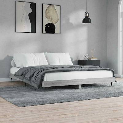 Nábytek XL 832259 Rám postele šedý sonoma kompozitní dřevo
