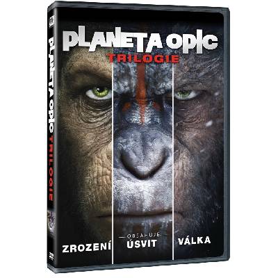 Planeta opic trilogie - 3DVD