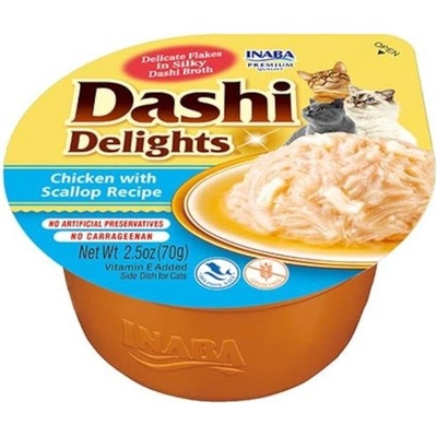 Dashi Delights cat kura s hrebeniatkou 70 g