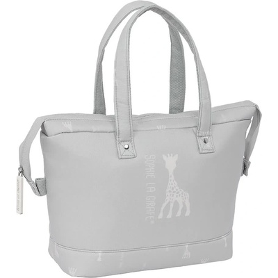 SAFTA Sophie La Girafe Mum Big With Handles big carrying case - Grey (Multicolor)