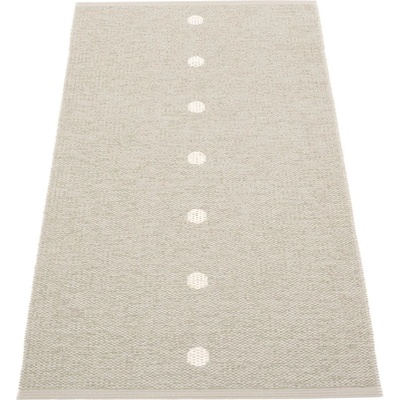 Бежов и кремав килим за открито и закрито 70x140 cm Peg Linen Vanilla - Pappelina (PE9F714)