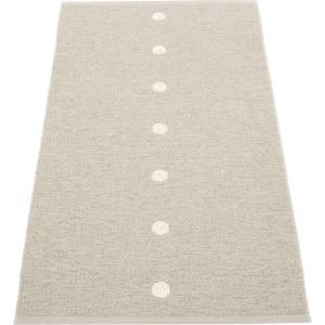 Pappelina Бежов и кремав килим за открито и закрито 70x140 cm Peg Linen Vanilla - Pappelina (PE9F714)
