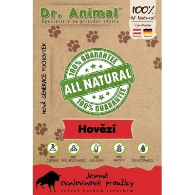 Dr. Animal Proužky zadního hovězího 250 g
