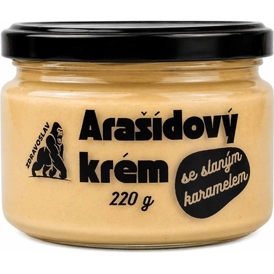 Zdravoslav Arašídový krém se slaným karamelem 220 g