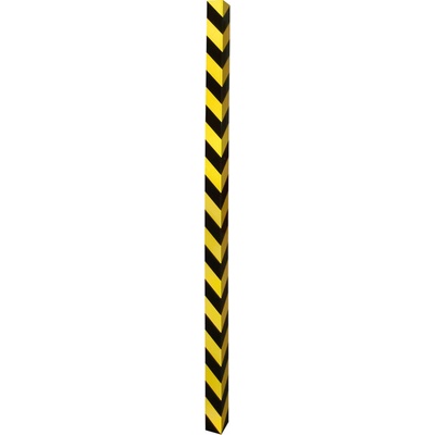 DP 30813 Výstražný rohový profil - 10x10x100 cm Čierna-Žltá