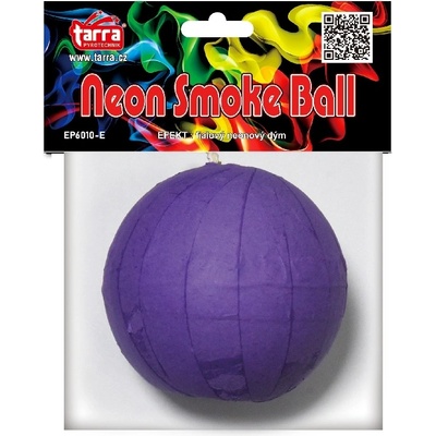 Neon Smoke Ball Fialová dýmovnica 1 ks