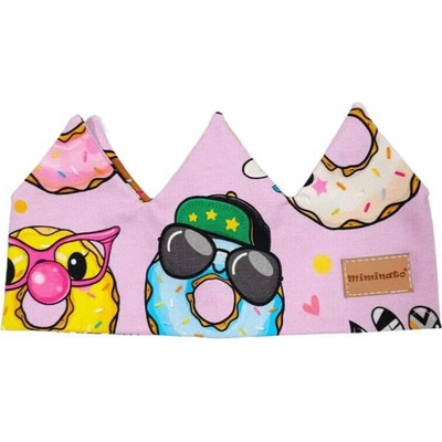 Dětská korunková čelenka - Party donuts