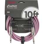 Fender Contour Кабел за китара, Burgundy Mist, 6.3mm/6.3mm, 3m (Contour, Burgundy Mist, 10')