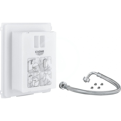 Revízne šachta Grohe RAPID z plastu v chrómovom prevedení lesk 40949000